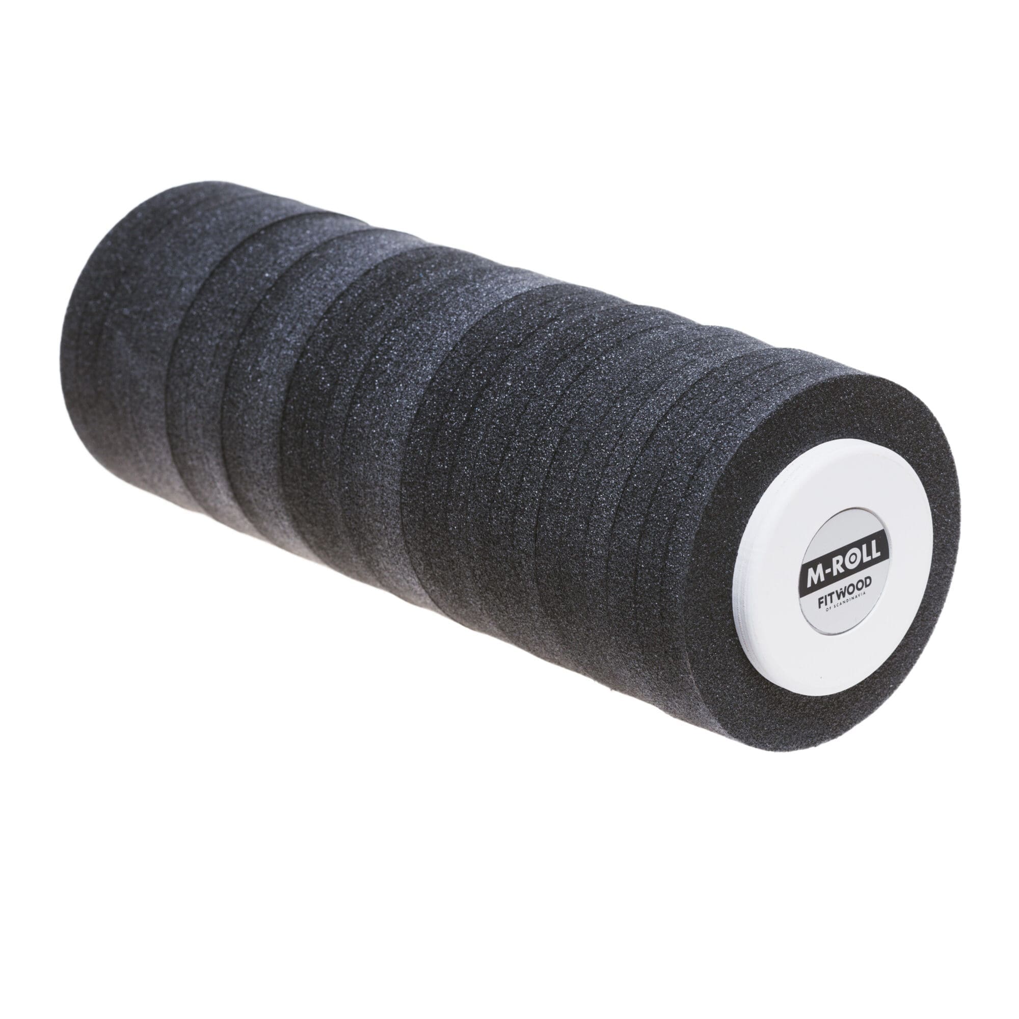 FitWood_M-ROLL_35_massage_roller _white_wood_graphite_grey_covering_product_image